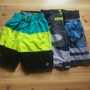 Boys swim trunk bundle